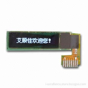 LED Panel with 96 x 16 Dot Matrix and Compatible with Flash MP3 Player, I²C Interface